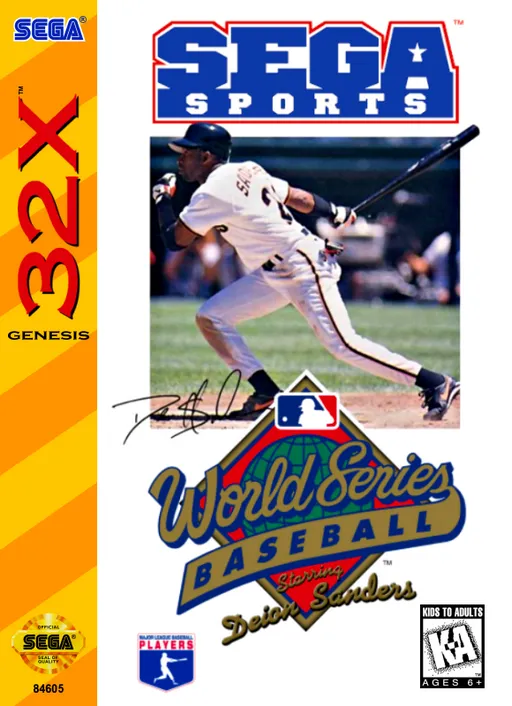 Обложка игры World Series Baseball Starring Deion Sanders
